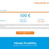 XS Pôžička - nová rýchla pôžička do 500 €